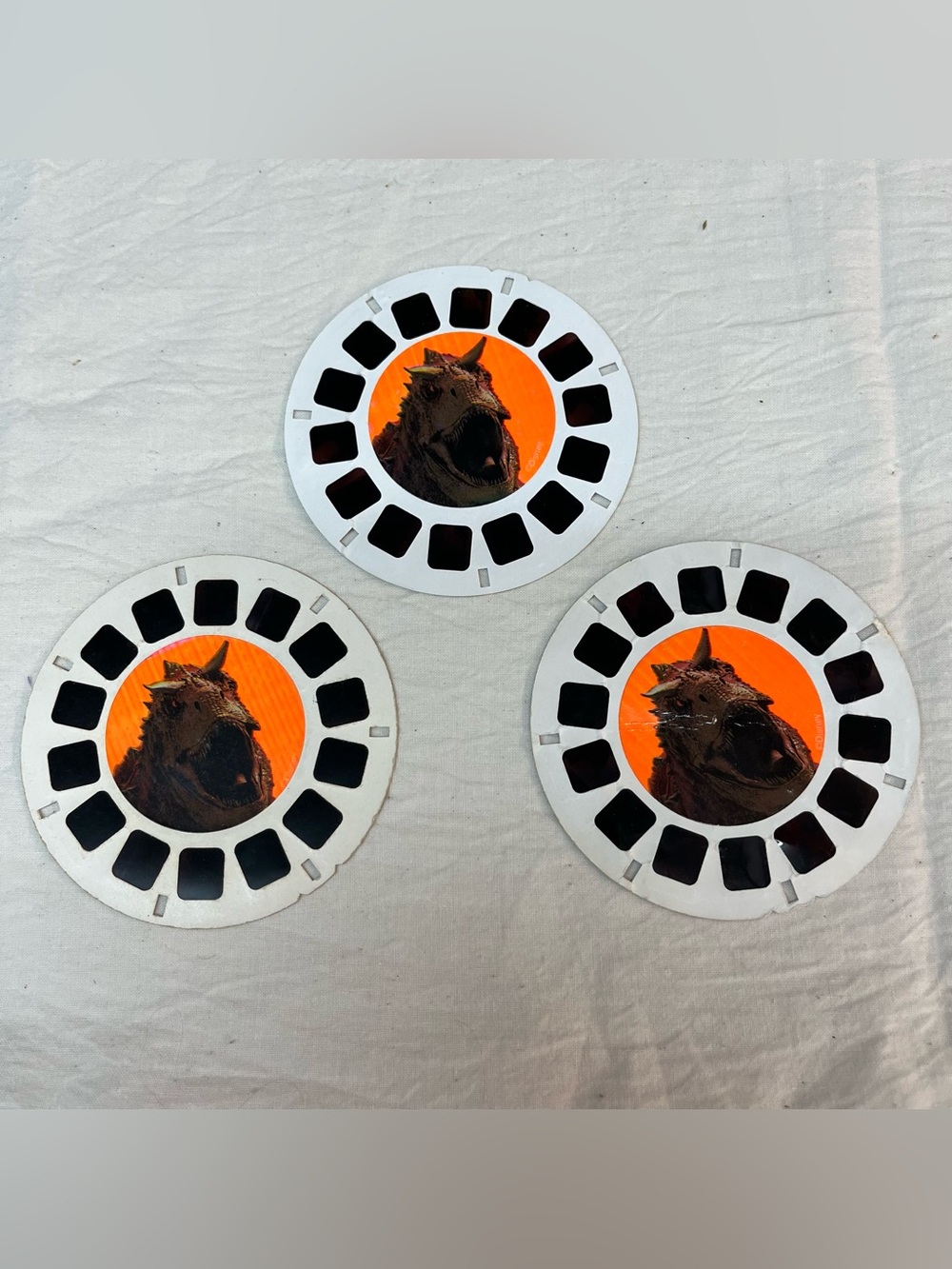 Walt Disney Dinosaur 3d View-Master 3 Reel Set Movie